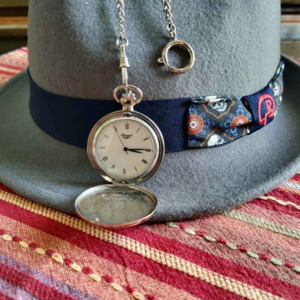 Fossil Pocket Watch